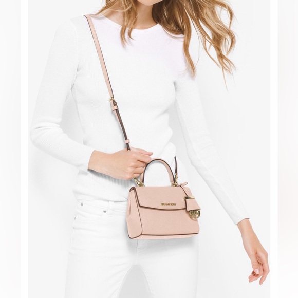 NWT!Michael Kors jeweled leather XS satchel crossbody bag - Picture 9 of 9